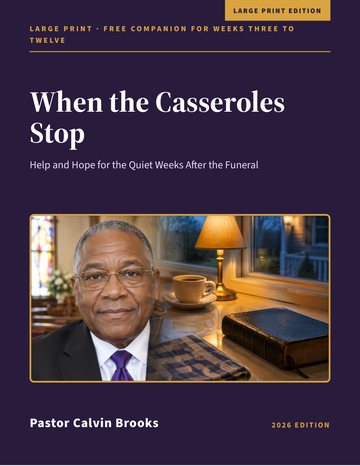 When the Casseroles Stop